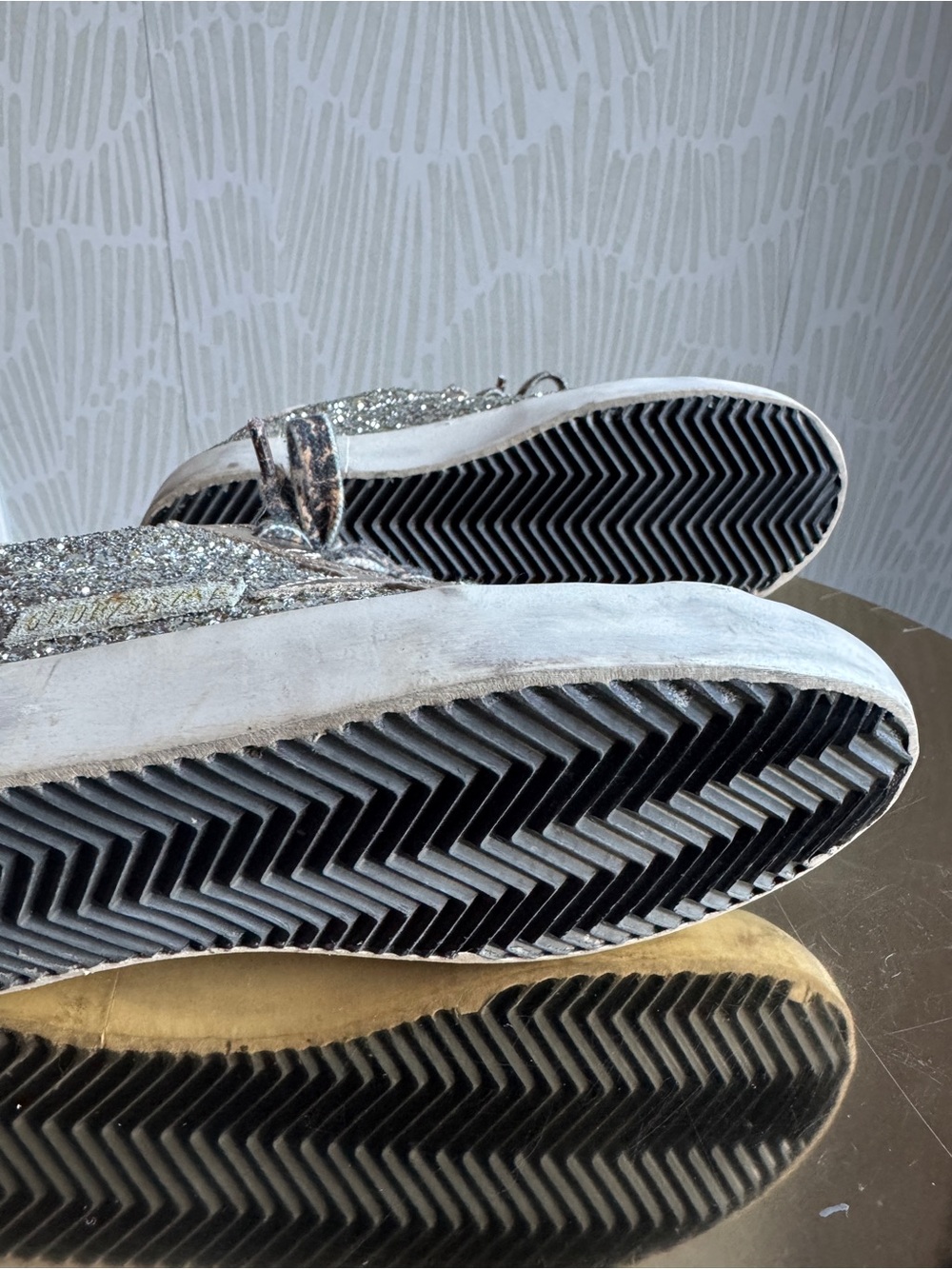 Golden Goose Super star platinum glitter - Picture 5 of 12